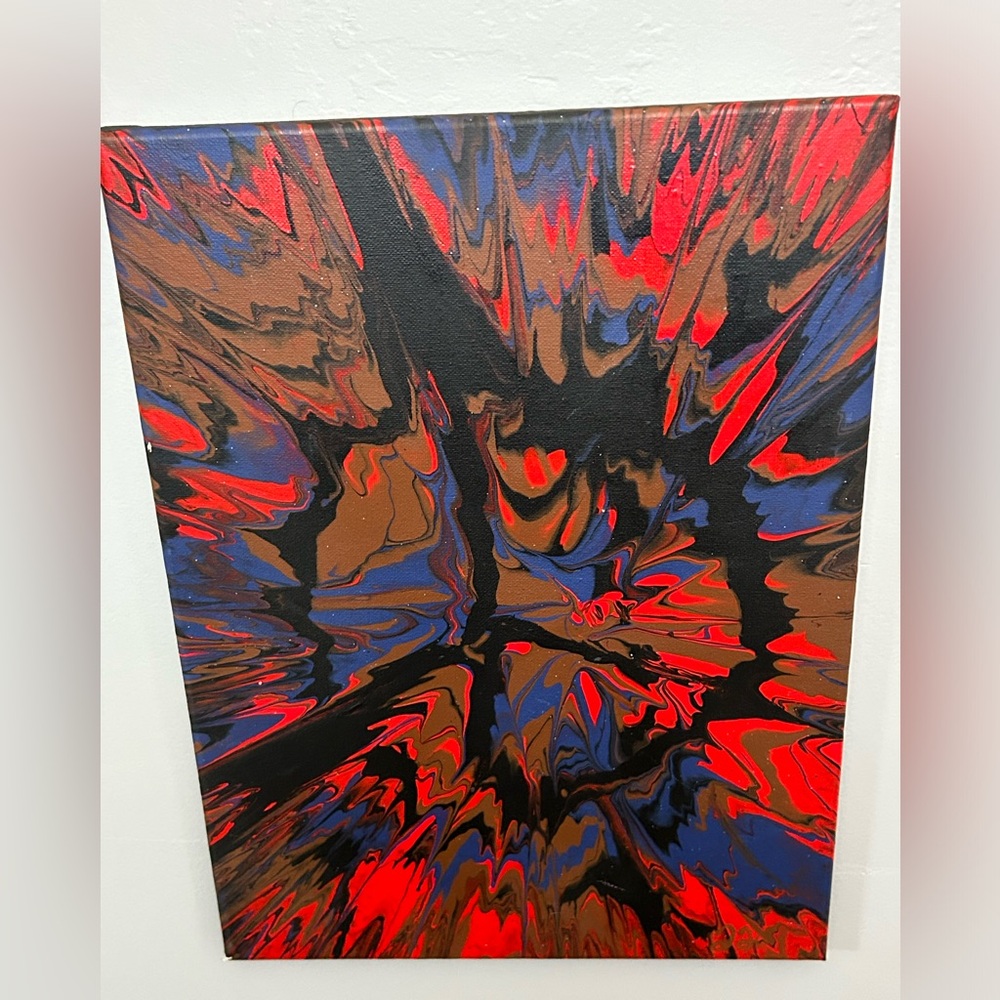 Original Peace Of Mind Abstract Painting 12x16